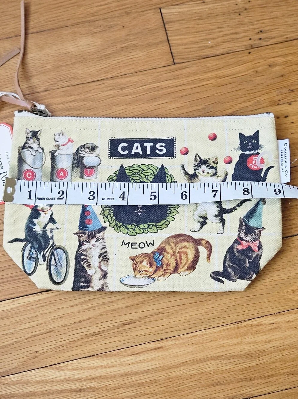 Cavallini & Co. Vintage Pouch - Vintage Cats